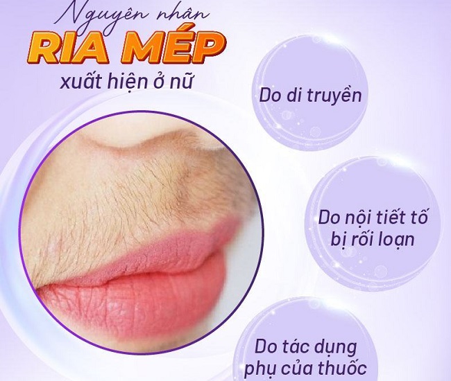 Cách triệt ria mép cho nữ